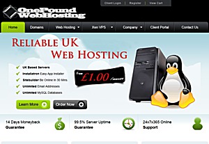 OnePoundWebHosting